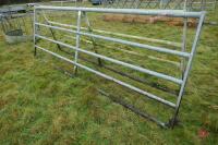 11' GALVANISED YARD GATE