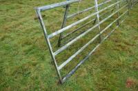 14' GALVANISED YARD GATE - 4