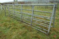 14' GALVANISED YARD GATE - 4