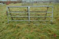 9' GALVANISED YARD GATE