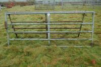 9' GALVANISED YARD GATE - 5