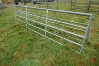 14' 6 GALVANISED YARD GATE - 2