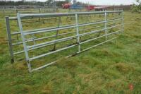 14' 6 GALVANISED YARD GATE - 4