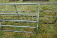 10' GALVANISED YARD GATE - 4