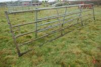 16' 8 GALVANISED YARD GATE - 3