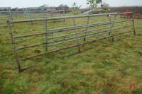 16' 8 GALVANISED YARD GATE - 6