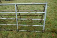 14' GALVANISED YARD GATE - 5