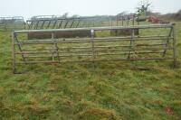 14' GALVANISED YARD GATE - 4