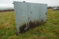 10' 8'' X 6' GALVANISED SHEETED DOOR - 4