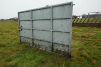 10' 8'' X 6' GALVANISED SHEETED DOOR - 5