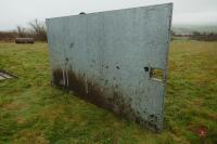 10' 8'' X 6' GALVANISED SHEETED DOOR - 6