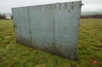 10' 8'' X 6' GALVANISED SHEETED DOOR - 4