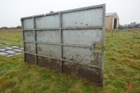 10' 8'' X 6' GALVANISED SHEETED DOOR - 6