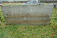 9' X 4' GALVANISED SHEETED GATE - 2