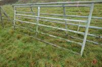 10' GALVANISED YARD GATE - 3