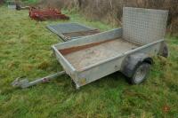 IFOR WILLIAMS P6E FLAT BED TRAILER - 8