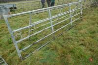 13’ GALVANISED YARD GATE - 3