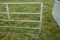 18' GALVANISED GATE - 2