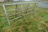 18' GALVANISED GATE - 3