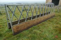 PAIR OF 15' HEAVY DUTY CATTLE FEED BARRIERS - 6