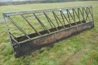 PAIR OF 15' HEAVY DUTY CATTLE FEED BARRIERS - 3