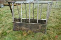 PAIR OF CATTLE FEED BARRIERS