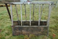 PAIR OF CATTLE FEED BARRIERS - 6
