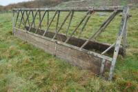 PAIR OF 15' CATTLE FEED BARRIERS - 5