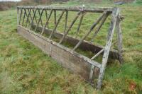 PAIR OF 15' CATTLE FEED BARRIERS - 8