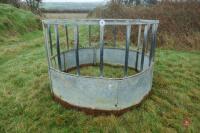 GALVANISED CATTLE RING FEEDER