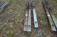 3 X IRON POSTS - 5