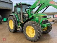2001 JOHN DEERE 6910 4WD TRACTOR - 2
