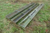 3 X 9' SHEEP TROUGHS - 2