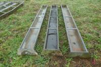 3 X 9' SHEEP TROUGHS - 4