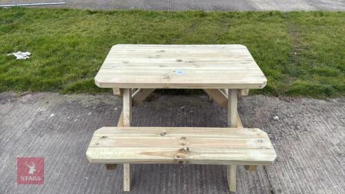 1.2M GARDEN PICNIC TABLE