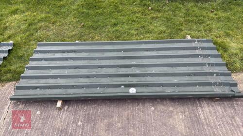 10 X 8' BOX PROFILE TIN SHEETS