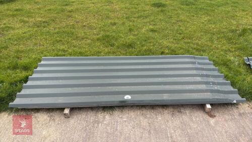 16 X 7' 6'' BOX PROFILE TIN SHEETS