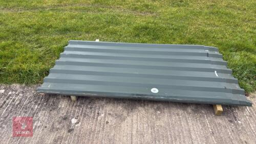 10 X 6' BOX PROFILE TIN SHEETS