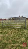 4 X 10' IAE GALVANISED CATTLE HURDLES - 4