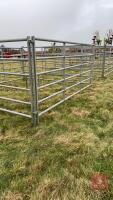 4 X 10' IAE GALVANISED CATTLE HURDLES - 3