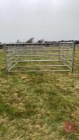 4 X 10' IAE GALVANISED CATTLE HURDLES - 4