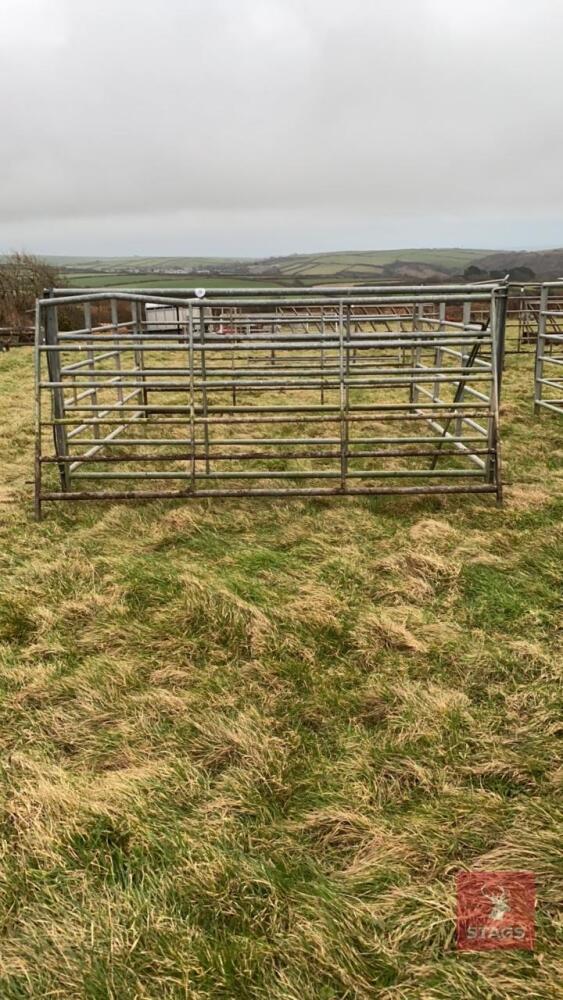 5 X 10' IAE GALVANISED CATTLE HURDLES