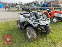 2015 CAN AM OUTLANDER 500CC ATV - 2