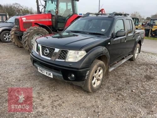 2007 NISSAN NAVARA AVENTURA PICK UP