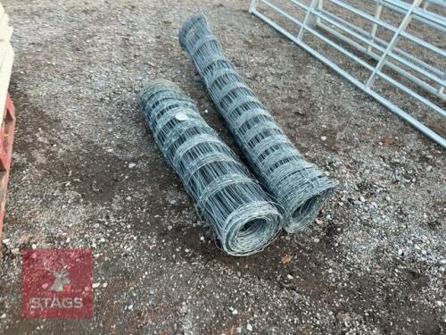 2 ROLLS OF STOCK NETTING