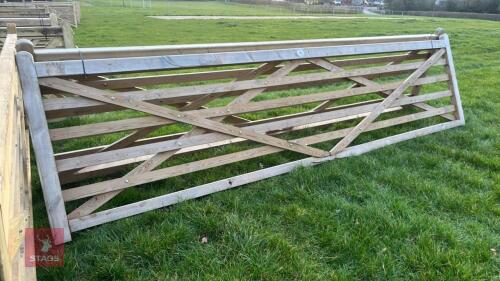 15' WOODEN FIELD GATE