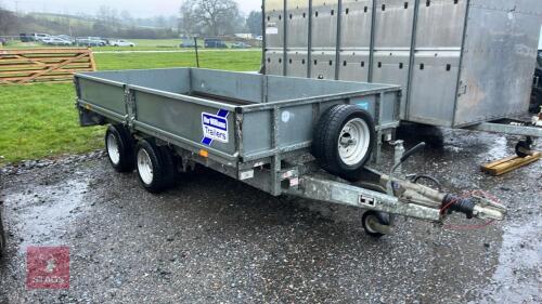 IFOR WILLIAMS LM125G 12' FLATBED TRAILER