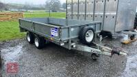 IFOR WILLIAMS LM125G 12' FLATBED TRAILER