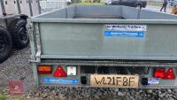 IFOR WILLIAMS LM125G 12' FLATBED TRAILER - 16