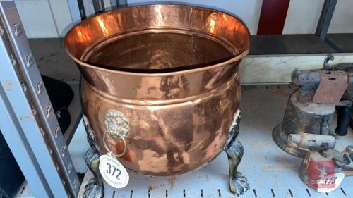 VINTAGE COPPER PLANTER